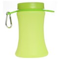 Zees Creations Zees Creations Silicone Bottle Foldable - Green, 500 ml. SB102